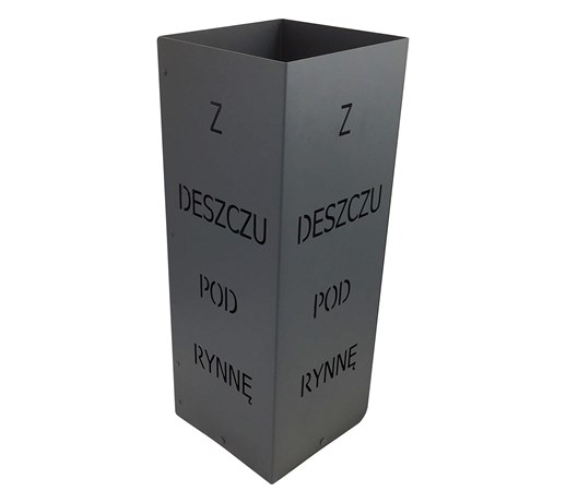 Parasolnik, stojak na parasole "Z deszczu pod rynnę"