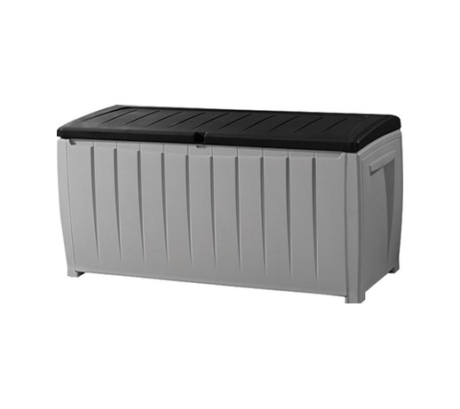 KETER Skrzynia ogrodowa KETER Novel Storage Box 340L Szaro-czarny 210381