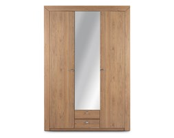 KONSIMO - CALDO Szafa 3d z lustrem dąb naturalny/ KONSIMO. Drewno Głębokość 58 cm Wysokość 218 cm Szerokość 150 cm Styl nowoczesny