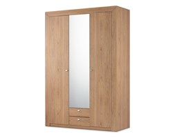 KONSIMO - CALDO Szafa 3d z lustrem dąb naturalny/ KONSIMO. Drewno Głębokość 58 cm Wysokość 218 cm Szerokość 150 cm Styl nowoczesny