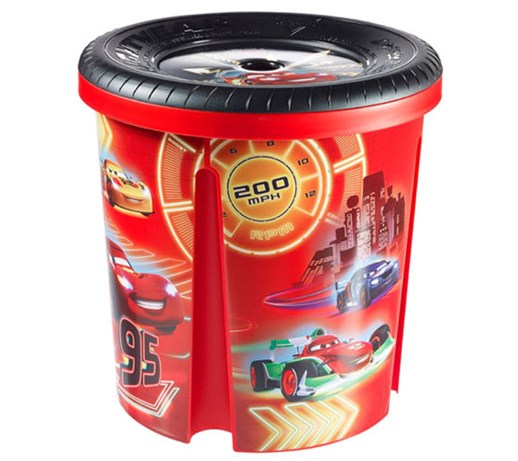 Pojemnik pudełko na zabawki CARS AUTA 45L CURVER