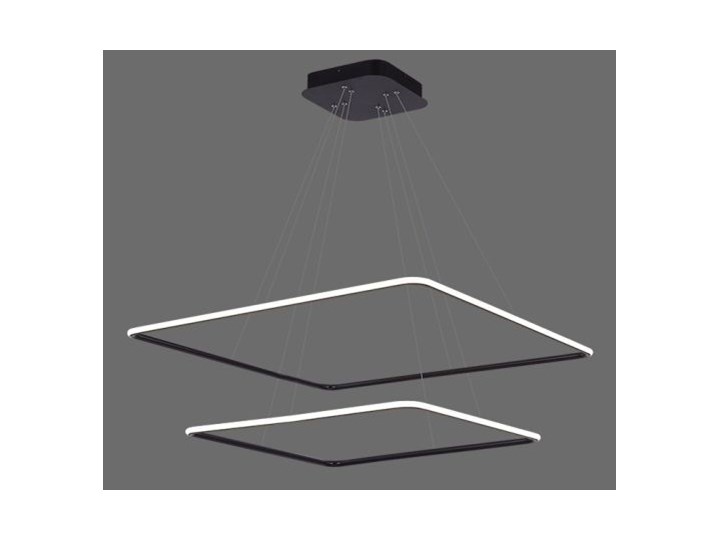 MCODO :: Nowoczesna lampa LED QUADRATA 2 w kolorze coffee 85W Nowość