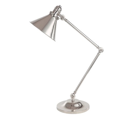 Lampka na biurko Provence steel