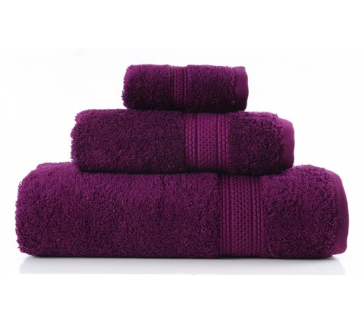 Ręcznik bawełniany Greno Egyptian Cotton Śliwkowy