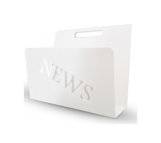 Gazetnik z napisem "NEWS"