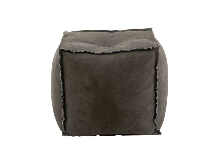 Pufa Suede szara