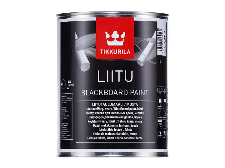 Farba tablicowa Tikkurila Liitu Czarna 1L