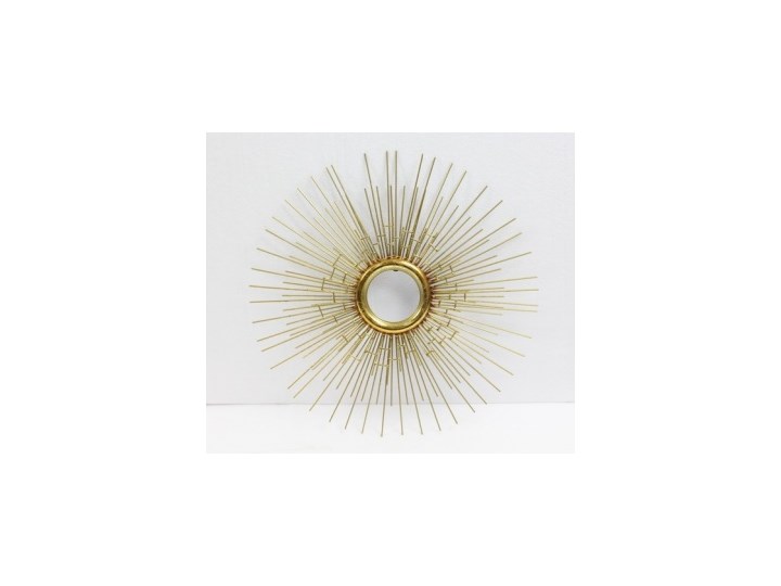 LUSTRO DEKORACYJNE METALOWE ZŁOTE SŁOŃCE " SUN HOST M " 54 x 54 x 2 cm