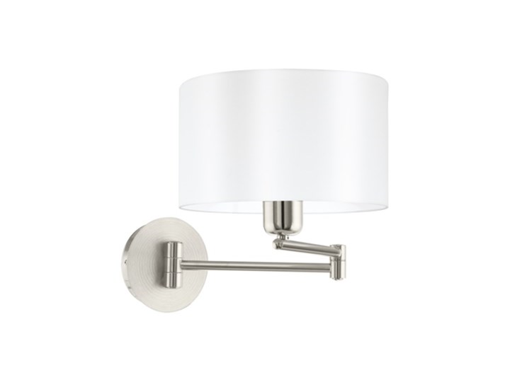 Kinkiet z abażurem Eglo Pasteri 1x60W E27 biały 95061 - wysyłka w 24h