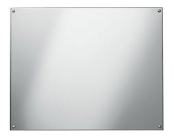 Lustro ze stali nierdzewnej 60 x 50 cm RODAN Franke metal Prostokątne szkło Lustro bez ramy