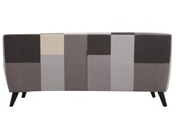 Sofa trzyosobowa Patchwork grey mix rozkładane Głębokość 78 cm Typ Pikowane Stała konstrukcja Rozkładanie