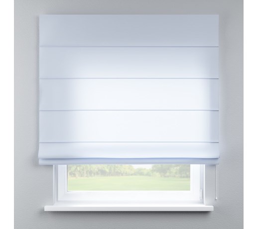 Dekoria Roleta rzymska Capri, pastelowy niebieski, szer.80 × dł.170 cm, Loneta