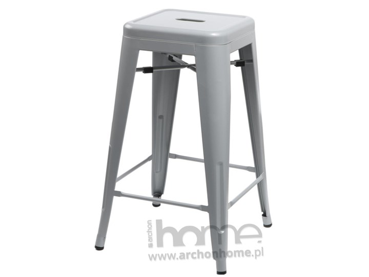 Hoker Paris szary - inspirowany Tolix, archonhome.pl