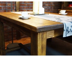 Stół sosnowy woskowany Rustyk 3 Styl vintage Wysokość 78 cm Długość 160 cm Długość 200 cm Drewno Długość 140 cm Szerokość 90 cm Styl nowoczesny