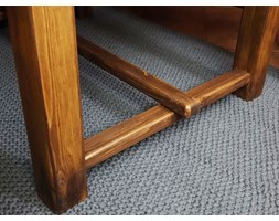 Stół sosnowy woskowany Rustyk 3 Styl vintage Wysokość 78 cm Długość 160 cm Długość 200 cm Drewno Długość 140 cm Szerokość 90 cm Styl nowoczesny