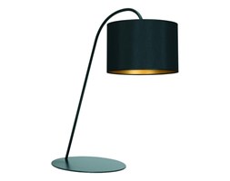 Lampa biurkowa Nowodvorski Alice Gold I S / 4957 metal Lampa gabinetowa tkanina Wysokość 55 cm Styl nowoczesny