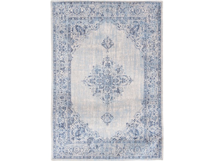 Dywan naturalny Orient (biało niebieski) - Blue Border 8670