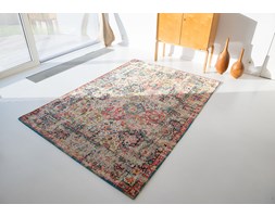 Dywan przetarty (kolorowy) - Janissery 8712 Wzór Orientalny Prostokątne Bawełna tkanina Rozmiar 4 200x280 cm