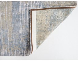 Dywan artystyczny (beżowo niebieski) - Long Island Blue 8718 tkanina Rozmiar 4 280x360 cm Bawełna Poliester Prostokątne Wzór Abstrakcyjny