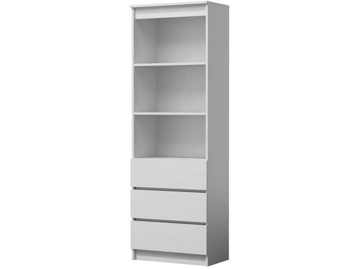 Regał z szufladami Manoko 60 cm biały