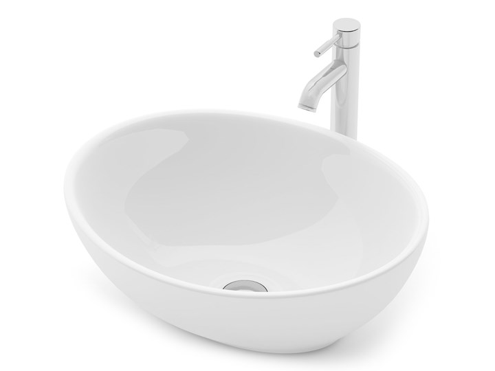 Umywalka Ceramiczna Stawiana Nablatowa Sofia - Rea