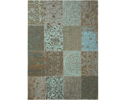 Dywan Vintage Patchwork (turkusowy) - Sea Blue 8006 Bawełna Prostokątne Rozmiar 4 140x200 cm