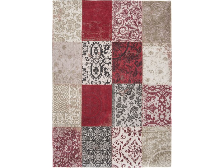 Dywan Vintage Patchwork (czerwono beżowy) - Antwerp Red 8985
