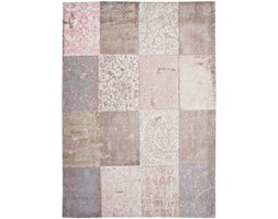 Dywan Vintage Patchwork pastelowy (różowy) - Bolshoi Pink 8238 Prostokątne Rozmiar 4 200x280 cm Bawełna Rozmiar 4 230x330 cm