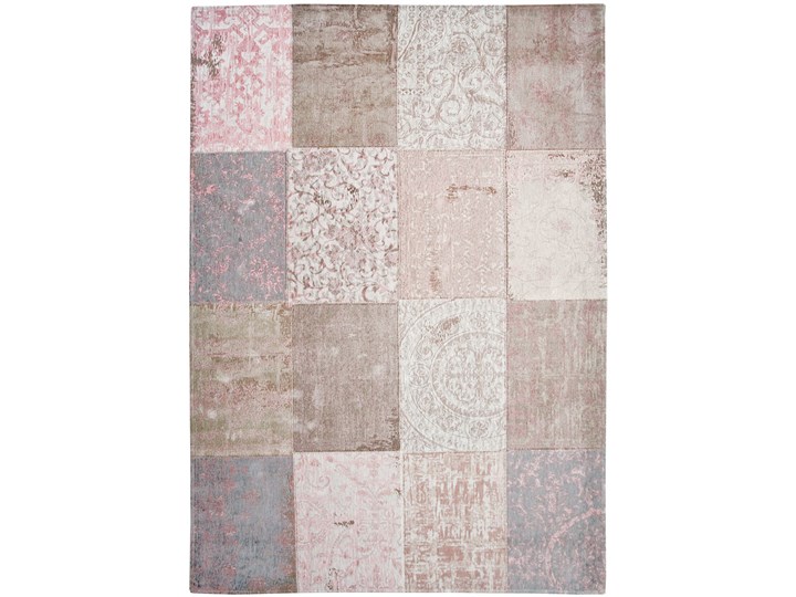 Dywan Vintage Patchwork pastelowy (różowy) - Bolshoi Pink 8238