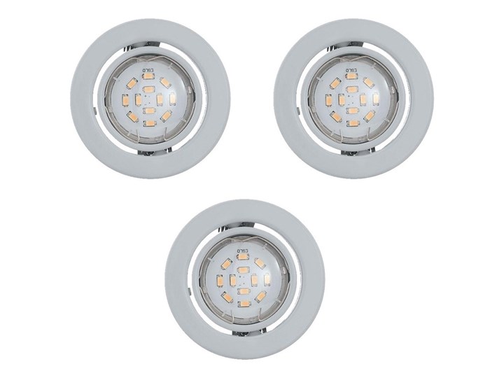 Eglo 31471 - SET 3x LED Oprawa wpuszczana IGOA 3xGU10-LED/6W/230V