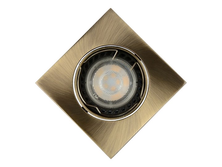 Lucide 11002/05/03 - LED Oprawa wpuszczana FOCUS 1xGU10/5W/230V brąz kanciasta