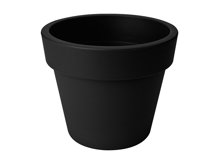 Doniczka kwiatowa | green basics top planter 30cm | czarny