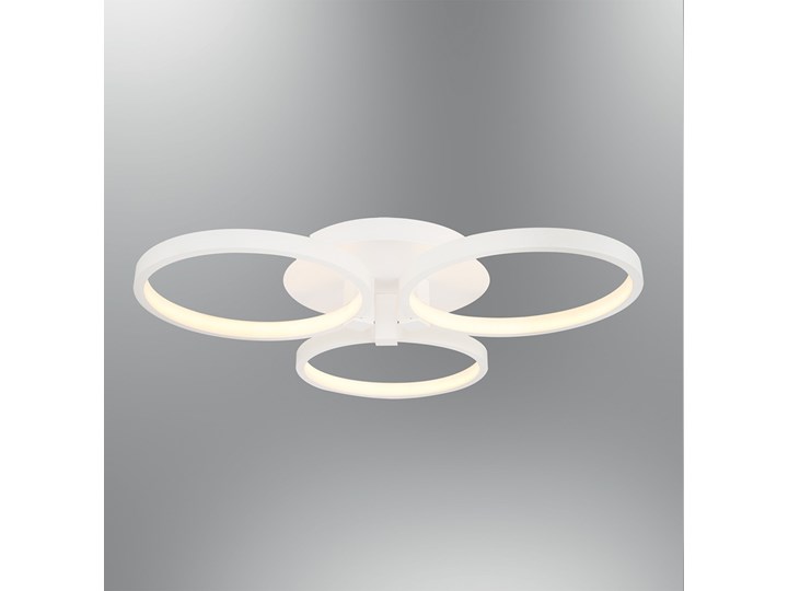 Biała lampa led plafon ledowy ozcan 5636-3 salon kuchnia łazienka