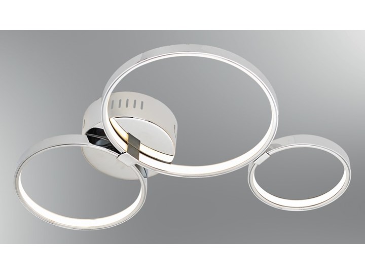 Lampa led plafon ledowy ozcan 5638-3 srebro chrom salon kuchnia łazienka mocne światło