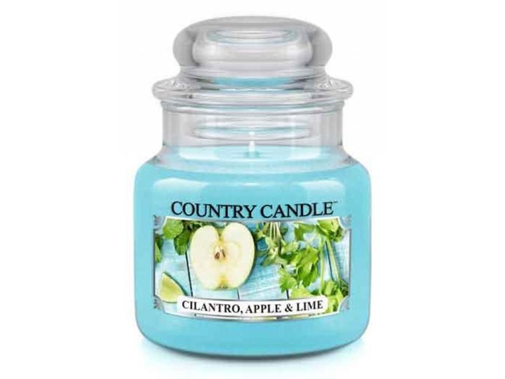 Country Candle - Cilantro, Apple & Lime - Mały słoik (104g)
