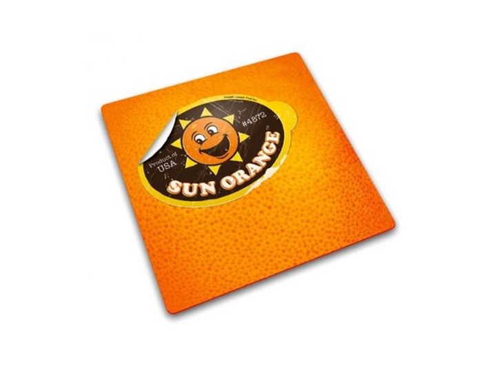 Podstawka kwadratowa ORANGE STICKER