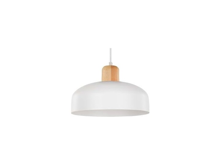 WYS. 24H! Skandynawska LAMPA WAWA D SIGMA 30786 zwis kopuła MINIMALISTYCZNA do kuchni biała drewno 9 WZORÓW do WYBORU