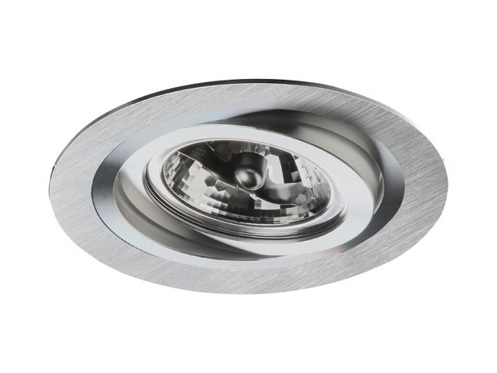 PP Design 613/1 OPRAWA HALOGENOWA LED WPUSZCZANA OCZKO REGULOWANA ALUMINIUM DRAPANE ES111 QR111 AR111 GU10 G53