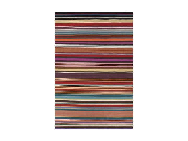 Linie design Basic Feel 140x200 Prostokąt Red