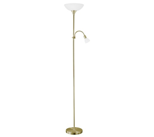 Lampa stojąca UP 2 Eglo styl nowoczesny stal nierdzewna tworzywo sztuczne szkło