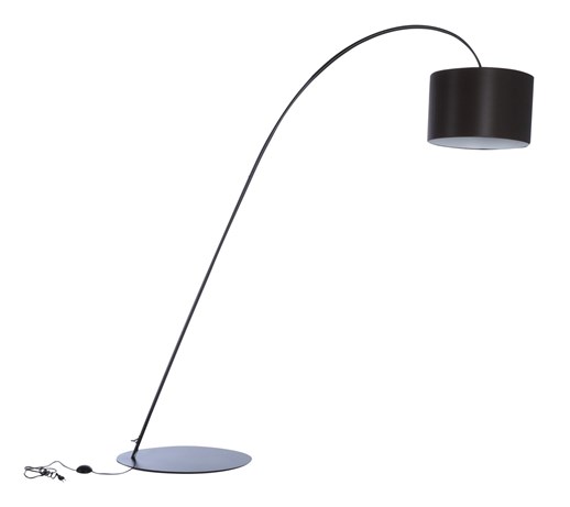 Lampa stojąca ALICE I Nowodvorski styl nowoczesny stal lakierowana abażur