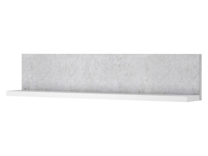 Półka TYP-01 Bota Helvetia Wieruszów Biały / Beton Colorado