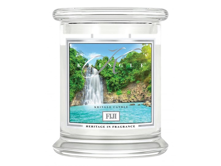 Kringle Candle - Fiji - średni, klasyczny słoik (411g) z 2 knotami