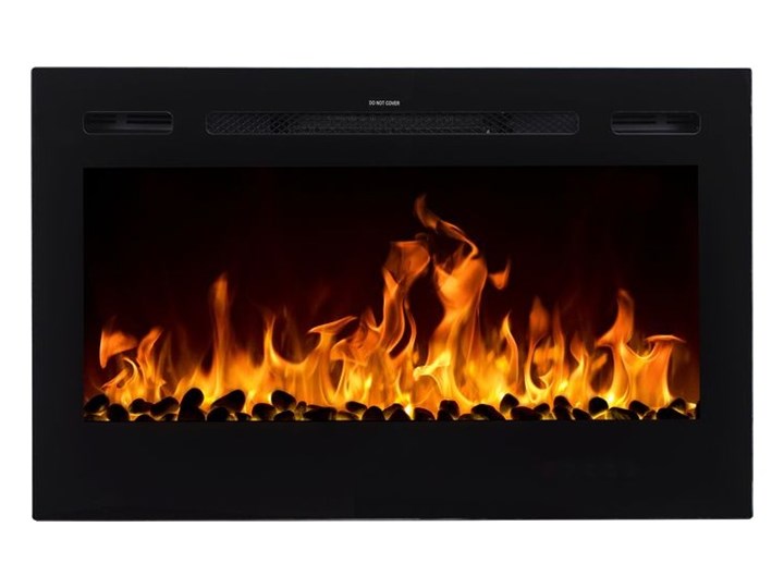 Kominek elektryczny LED ścienny MAJESTIC 36" AFLAMO - MODEL 2018