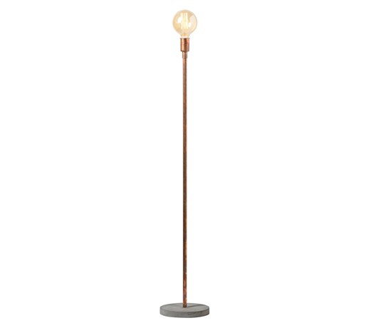 LAMPA PODŁOGOWA HUGO MIEDZIANA (PODSTAWA LAMPY)