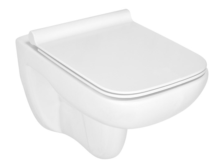 Kerra Miska WC Ottawa bezkołnierzowa wisząca z deską