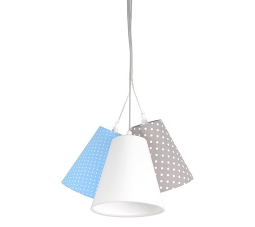Lampa wisząca Dzwoneczki w Kropeczki Blue