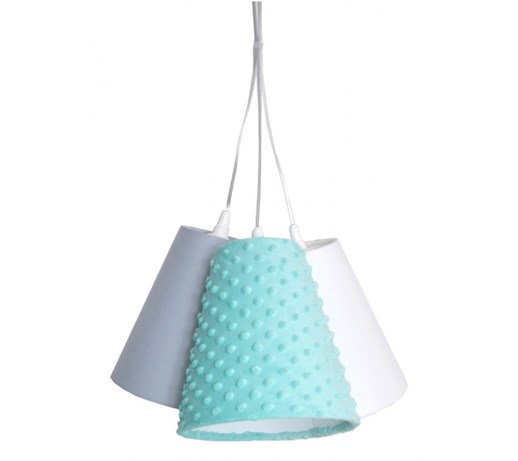 Lampa wisząca Minky Mint + gratis poszewka minky