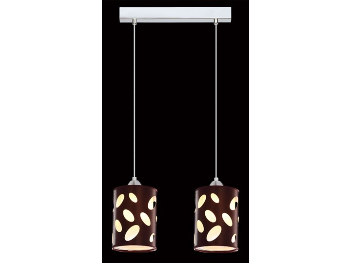 Lampa sufitowa SPOTS MDM1824/2 Italux brąz nad stół kuchenna barek