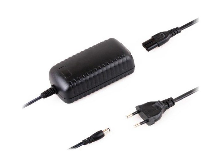 Zasilacz do LED 12V DC 38W na przewodzie z wtyczką EURO/ JACK